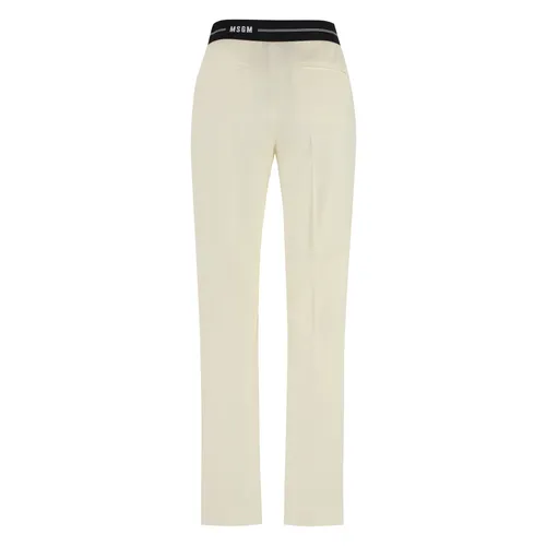 Trousers > Slim-fit Trousers - - Msgm - Modalova