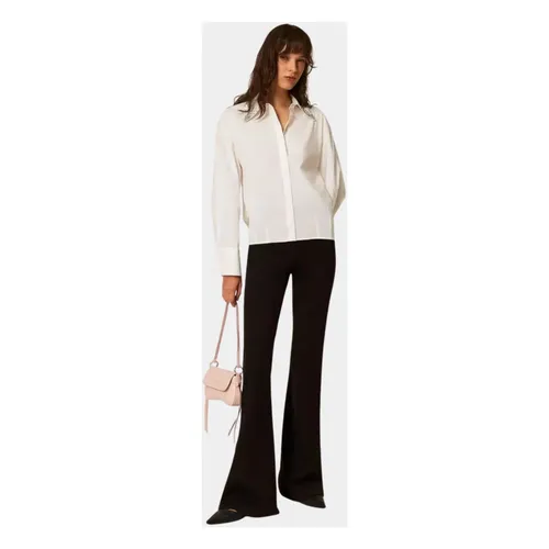 Trousers > Wide Trousers - - Twinset - Modalova
