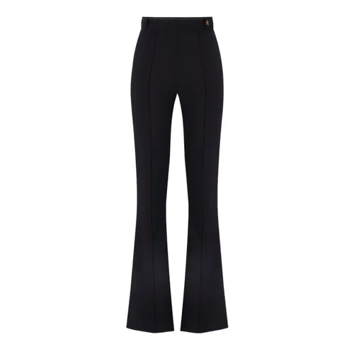 Trousers > Wide Trousers - - Elisabetta Franchi - Modalova