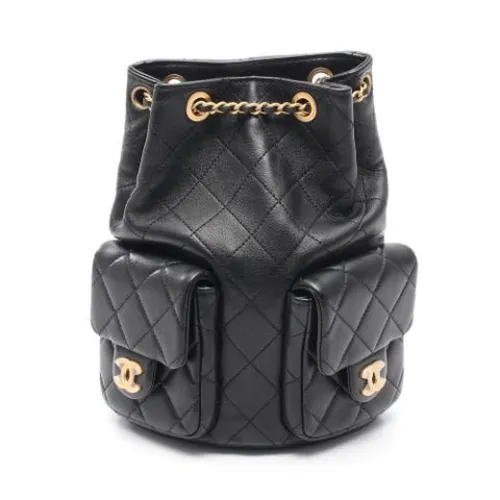 Pre-owned > Pre-owned Bags > Pre-owned Backpacks - - Chanel Vintage - Modalova
