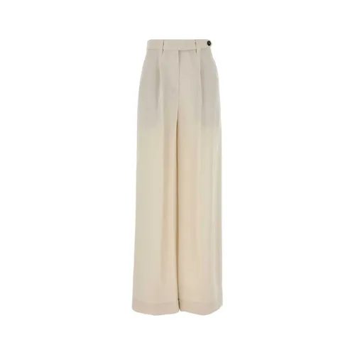 Trousers > Wide Trousers - - Brunello Cucinelli - Modalova