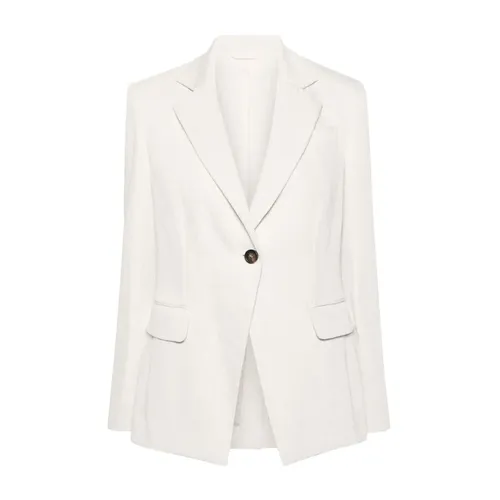 Jackets > Blazers - - Brunello Cucinelli - Modalova