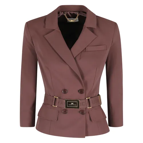 Jackets > Blazers - - Elisabetta Franchi - Modalova