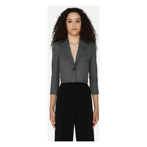 Pinko - Jackets > Blazers - Gray - Pinko - Modalova