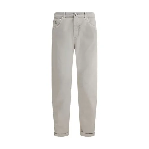 Jeans > Straight Jeans - - Brunello Cucinelli - Modalova