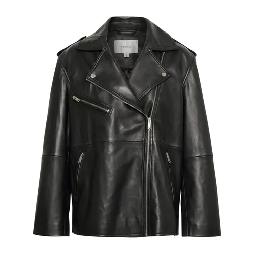Jackets > Leather Jackets - - Gestuz - Modalova