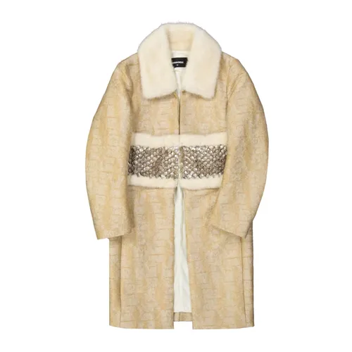 Coats > Single-Breasted Coats - - Dsquared2 - Modalova