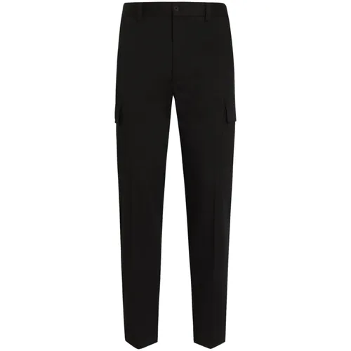 Trousers > Slim-fit Trousers - - Dolce & Gabbana - Modalova