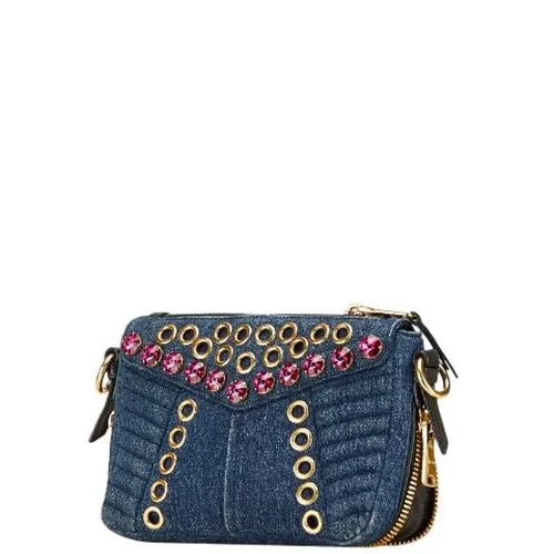 Pre-owned > Pre-owned Bags > Pre-owned Cross Body Bags - - Miu Miu Pre-owned - Modalova