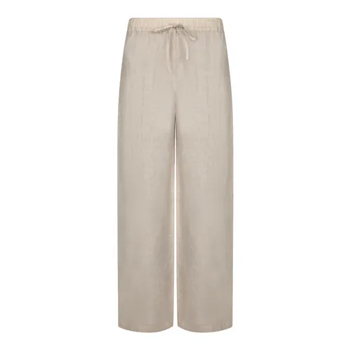 Trousers > Wide Trousers - - 120% Lino - Modalova