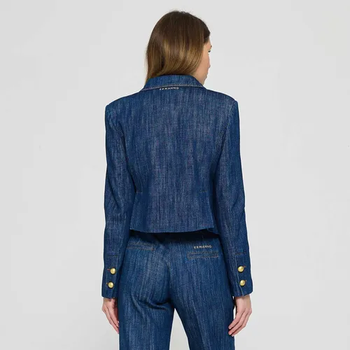 Jackets > Denim Jackets - - Ermanno Scervino - Modalova
