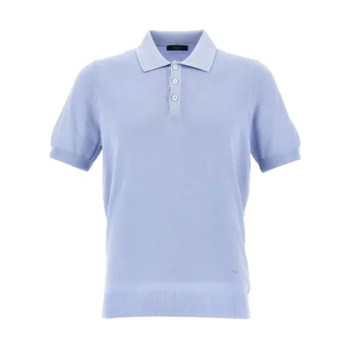 Fay - Tops > Polo Shirts - Blue - Fay - Modalova