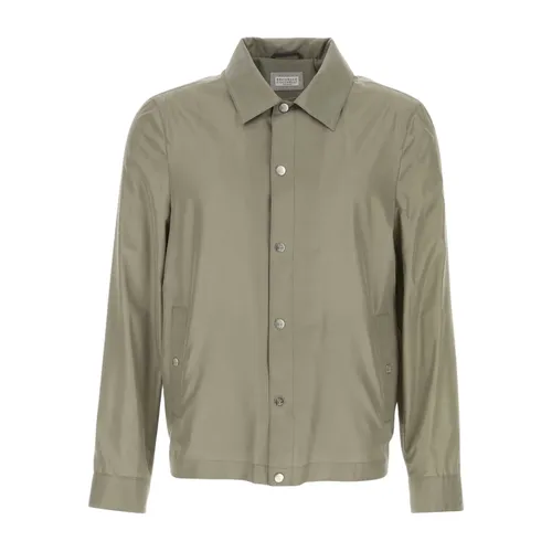 Jackets > Light Jackets - - Brunello Cucinelli - Modalova