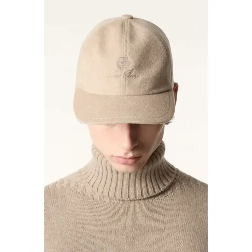 Accessories > Hats > Caps - - Loro Piana - Modalova