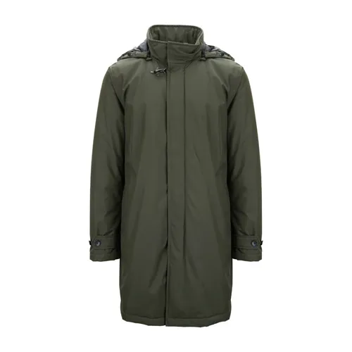 Fay - Coats > Parkas - Green - Fay - Modalova