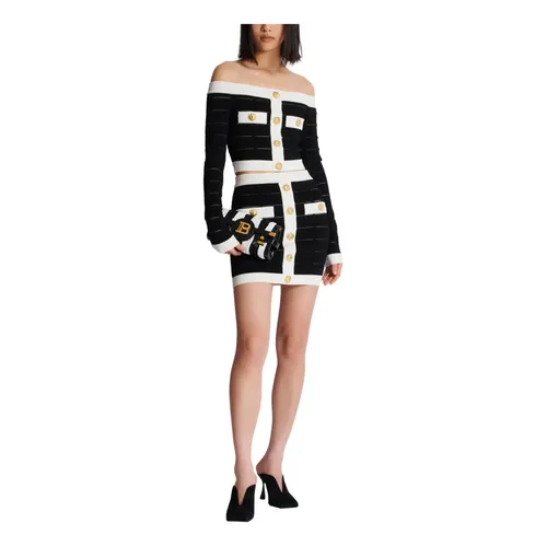 Knitwear > Round-neck Knitwear - - Balmain - Modalova