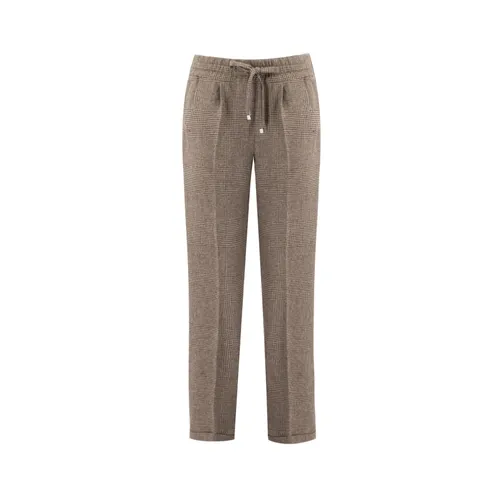 Kiton - Trousers > Chinos - Brown - Kiton - Modalova