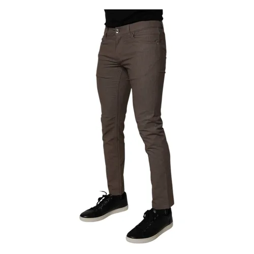Trousers > Slim-fit Trousers - - Dolce & Gabbana - Modalova