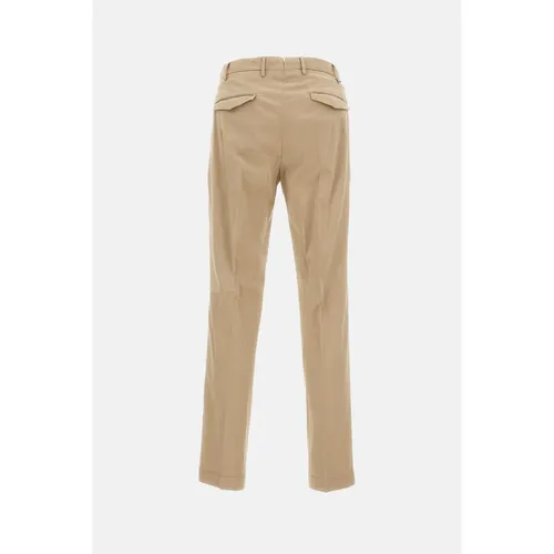 Pt01 - Trousers > Chinos - Beige - Pt01 - Modalova