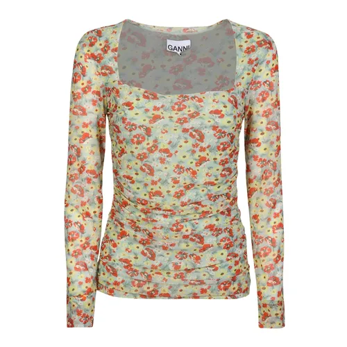 Tops > Long Sleeve Tops - - Ganni - Modalova