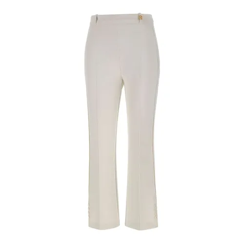Trousers > Wide Trousers - - Elisabetta Franchi - Modalova