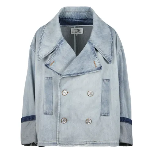 Jackets > Denim Jackets - - MM6 Maison Margiela - Modalova
