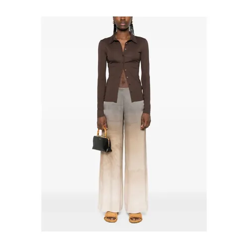 Trousers > Wide Trousers - - Pierre-Louis Mascia - Modalova