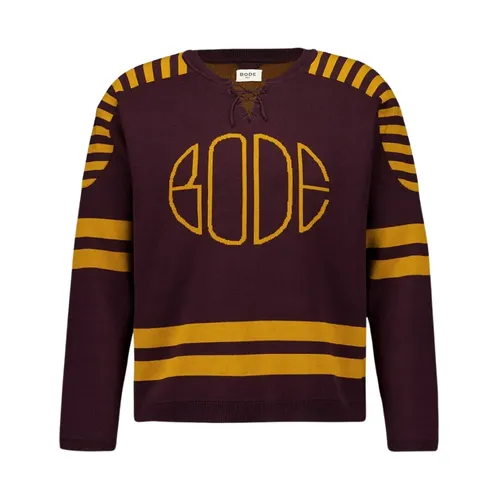 Knitwear > V-neck Knitwear - - Bode - Modalova