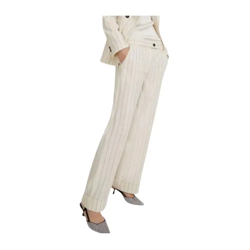 Trousers > Straight Trousers - - Marella - Modalova