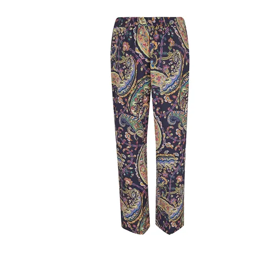 Trousers > Straight Trousers - - Etro - Modalova