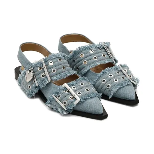 Shoes > Flats > Ballerinas - - Ganni - Modalova