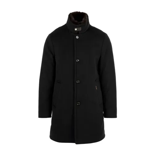 Coats > Single-Breasted Coats - - Moorer - Modalova
