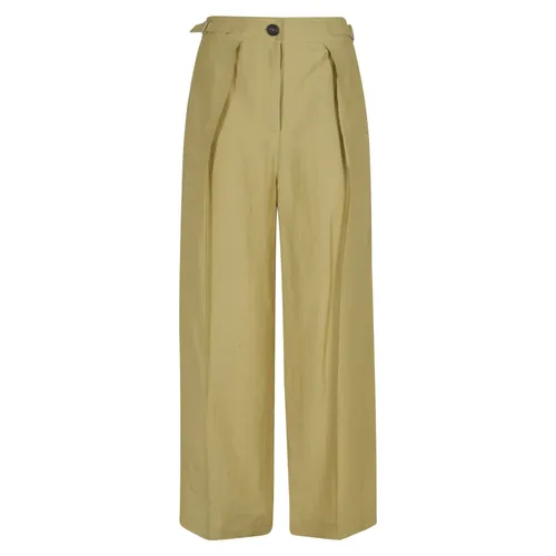 Trousers > Wide Trousers - - Tela - Modalova