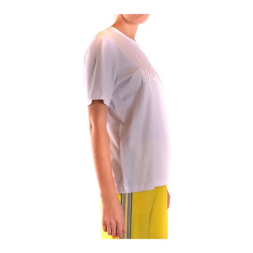 Msgm - Tops > T-Shirts - White - Msgm - Modalova