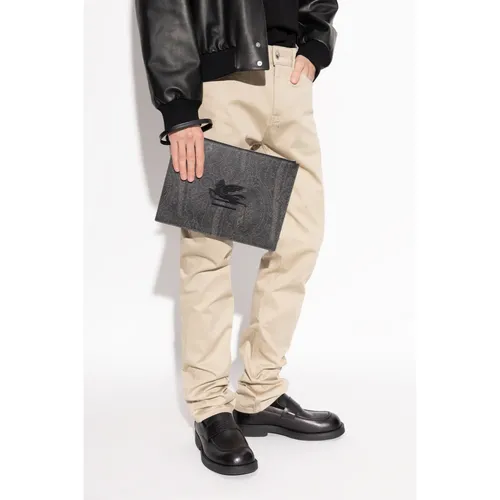 Etro - Bags > Clutches - Gray - Etro - Modalova