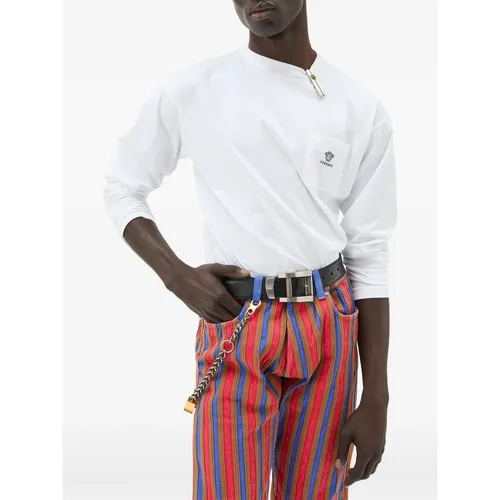 Tops > Long Sleeve Tops - - Versace - Modalova
