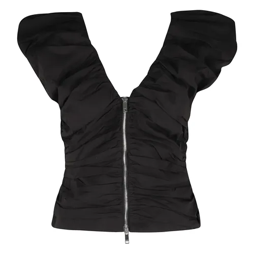 Tops > Sleeveless Tops - - Ganni - Modalova