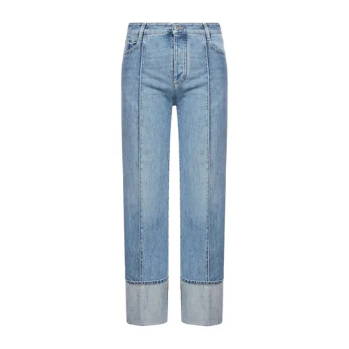 Jeans > Cropped Jeans - - Bottega Veneta - Modalova