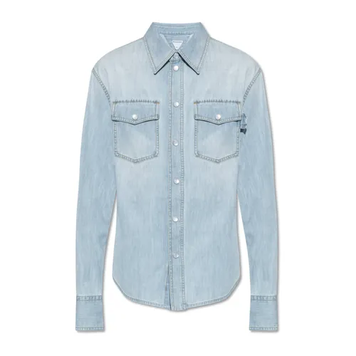 Shirts > Denim Shirts - - Bottega Veneta - Modalova