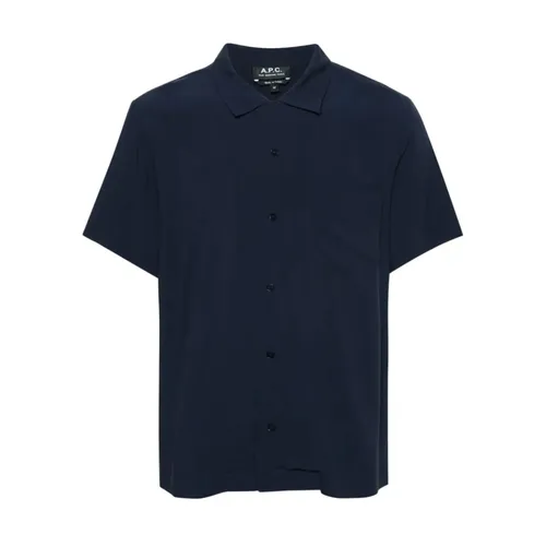 Shirts > Short Sleeve Shirts - - A.p.c. - Modalova
