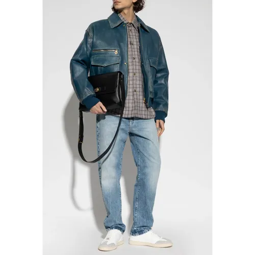 Jeans > Loose-fit Jeans - - Versace - Modalova