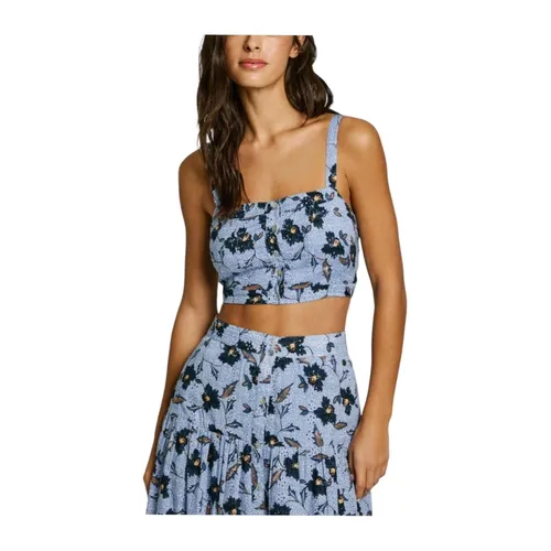 Tops > Sleeveless Tops - - Pepe Jeans - Modalova