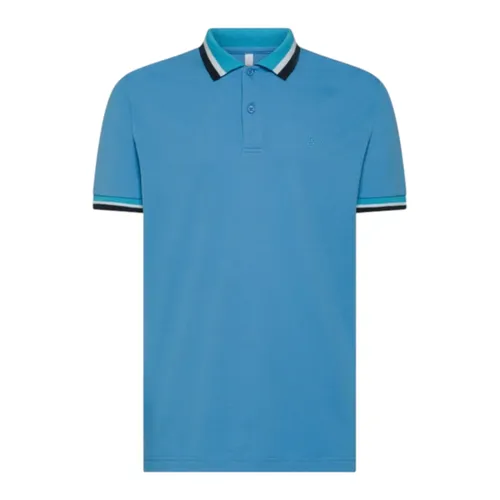 Sun68 - Tops > Polo Shirts - Blue - Sun68 - Modalova