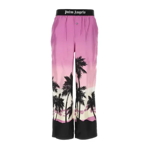 Trousers > Wide Trousers - - Palm Angels - Modalova