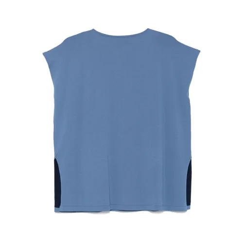 Tops > Sleeveless Tops - - Le Tricot Perugia - Modalova