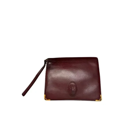 Pre-owned > Pre-owned Bags > Pre-owned Clutches - - Cartier Vintage - Modalova