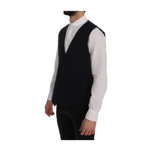 Jackets > Vests - - Dolce & Gabbana - Modalova