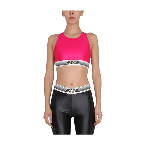 Sport > Fitness > Training Tops > Sport Bras - - Msgm - Modalova