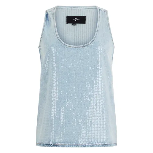 Tops > Sleeveless Tops - - 7 For All Mankind - Modalova