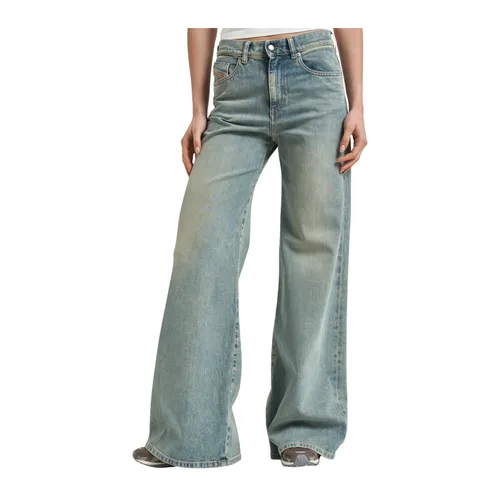 Jeans > Wide Jeans - - Diesel - Modalova